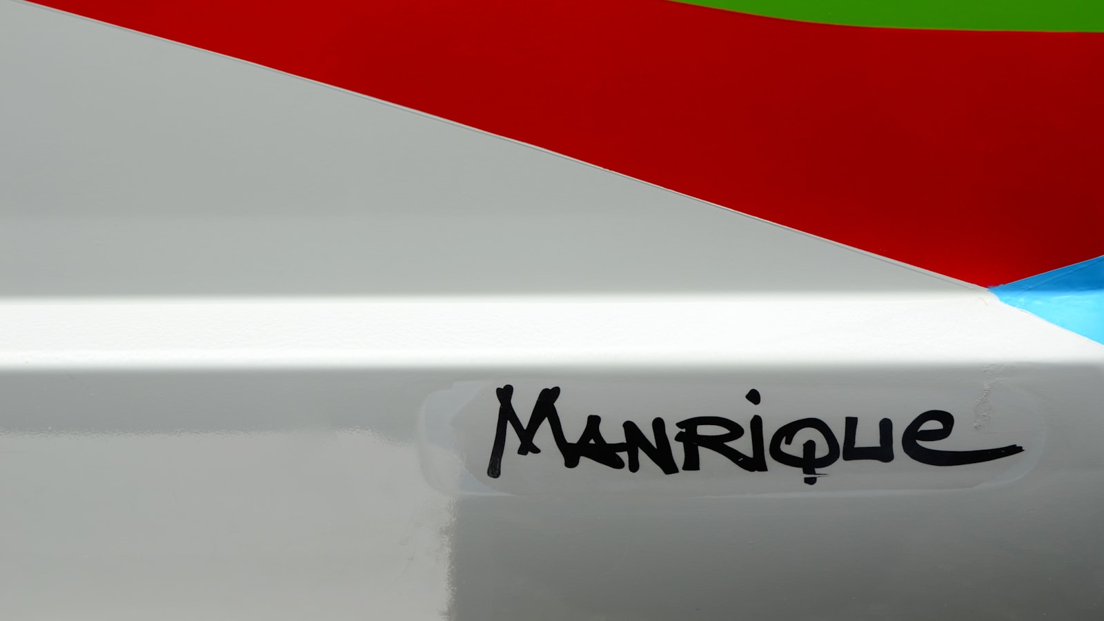 a close up of the side of a boat