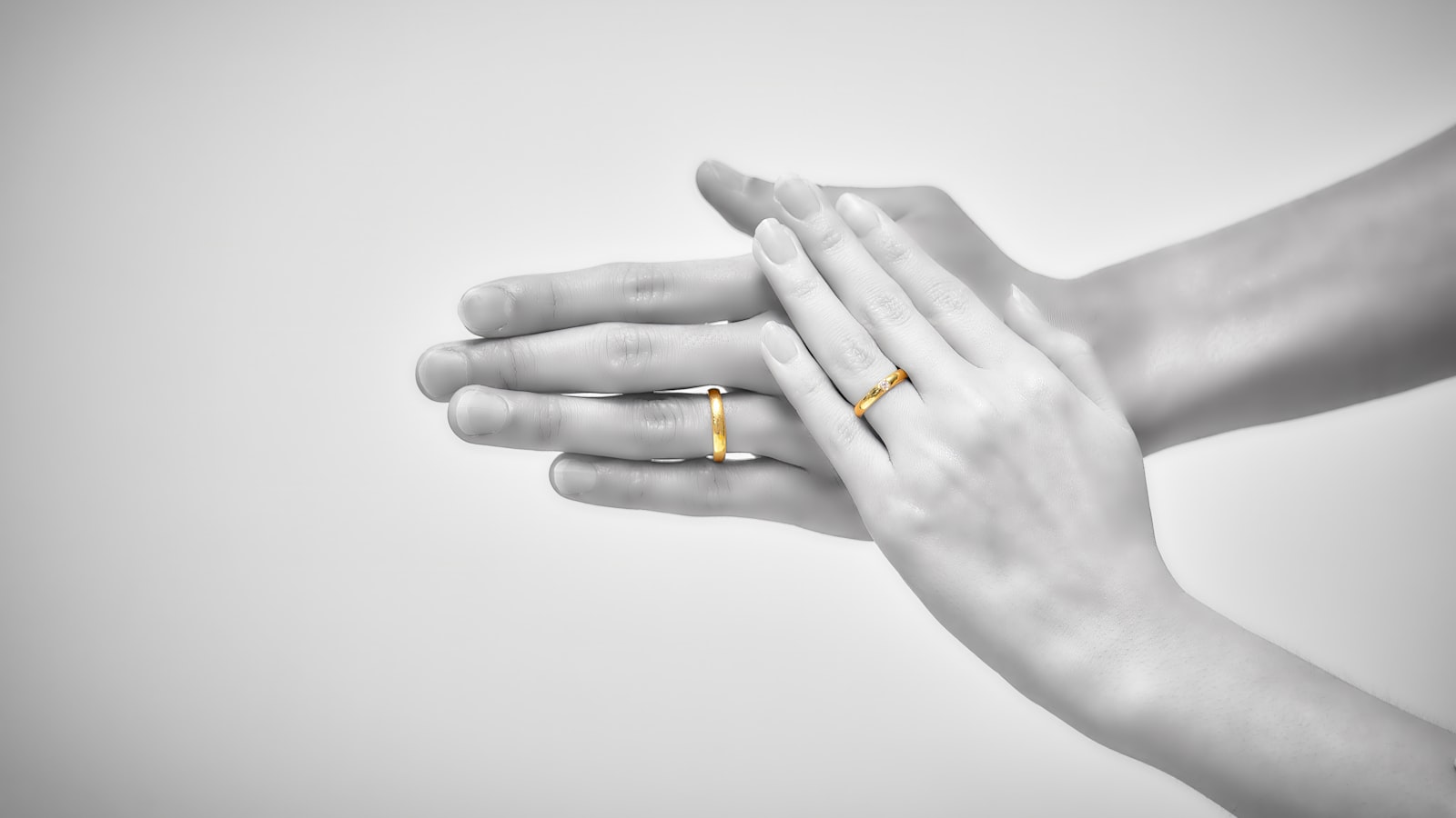 A couple of hands holding each other