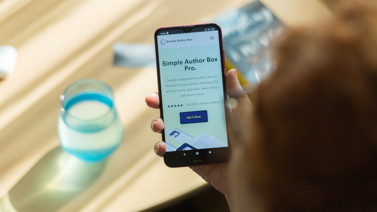 person holding black android smartphone