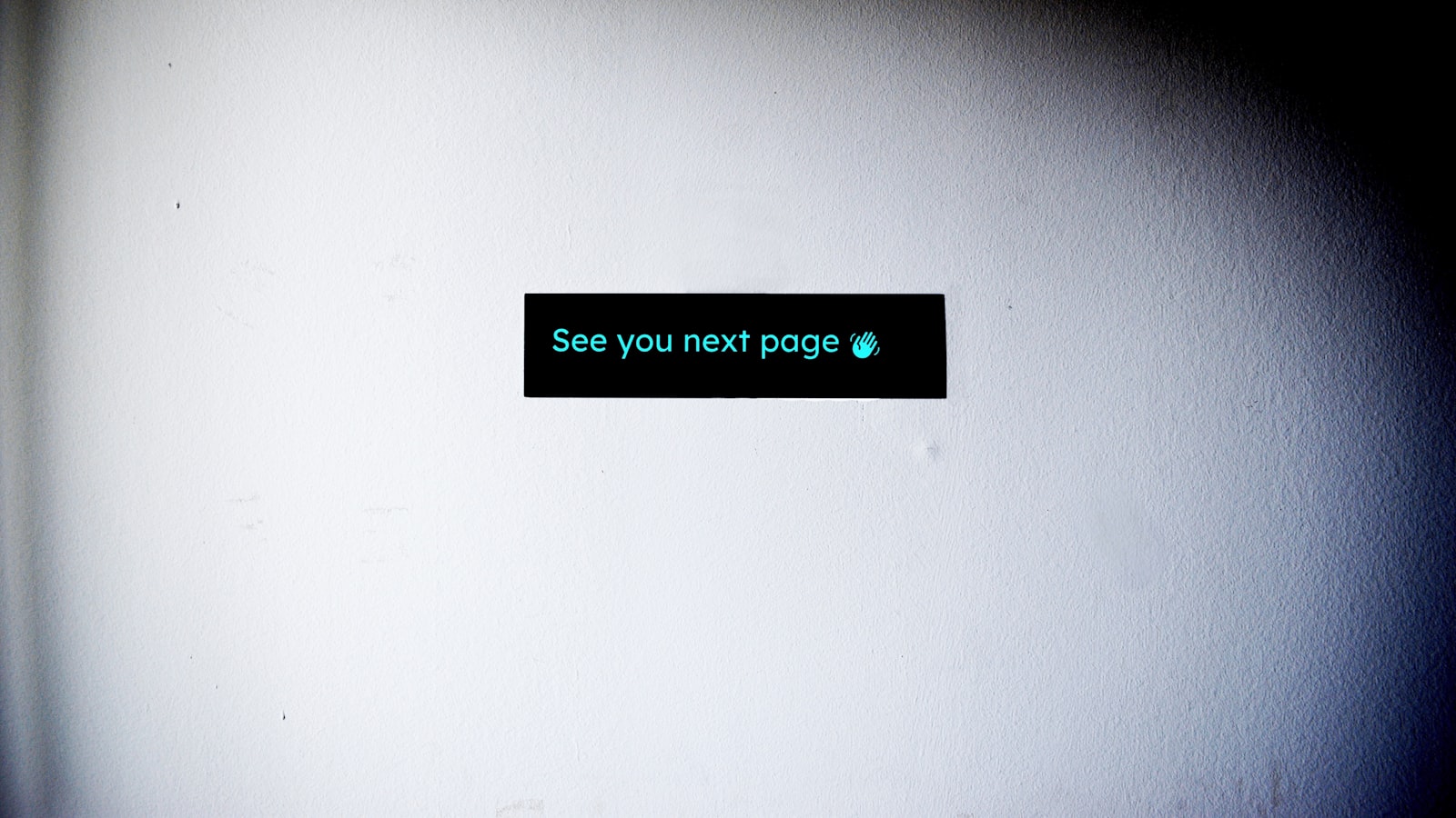 a screen with a message on it