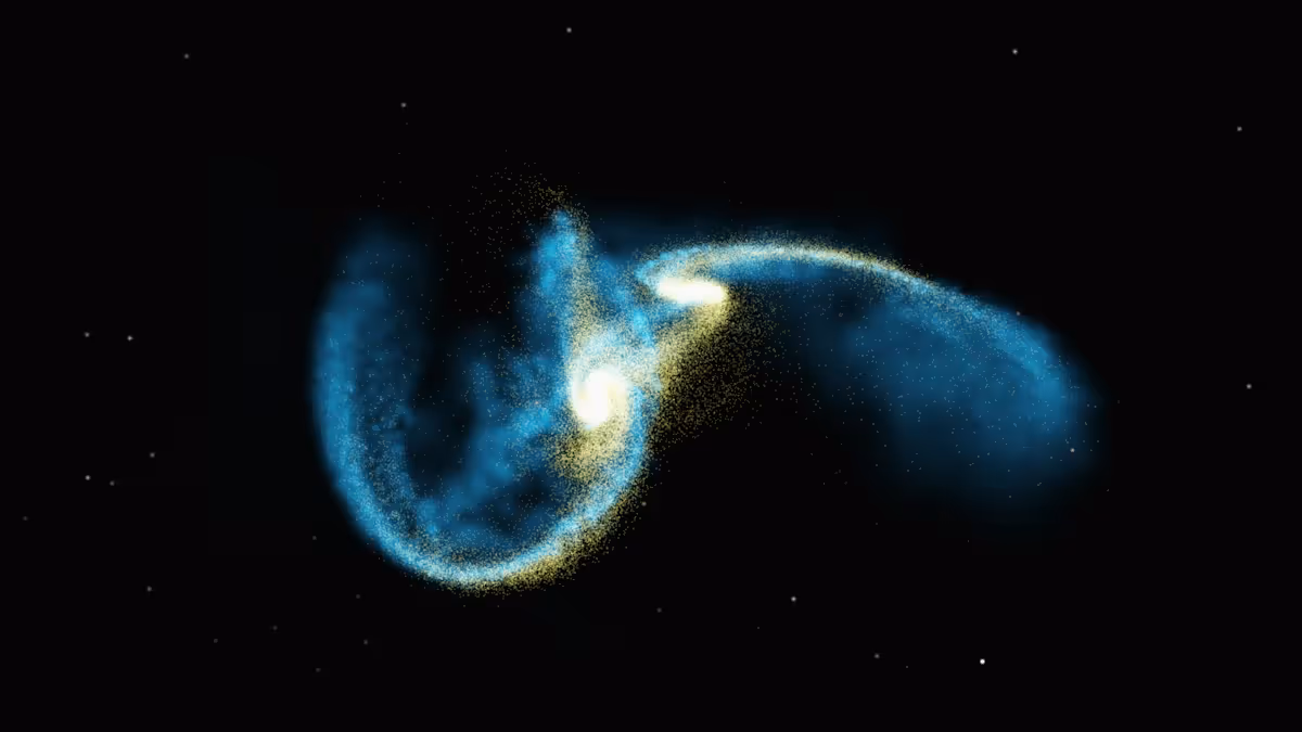 عام — Mysterious dark matter may be better understood through a new map of far-off galaxies - A…