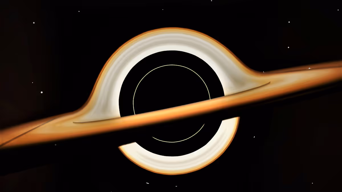 عام — Researchers pinpoint source of black hole's 3,000-light-year-long jet stream using enhanc…