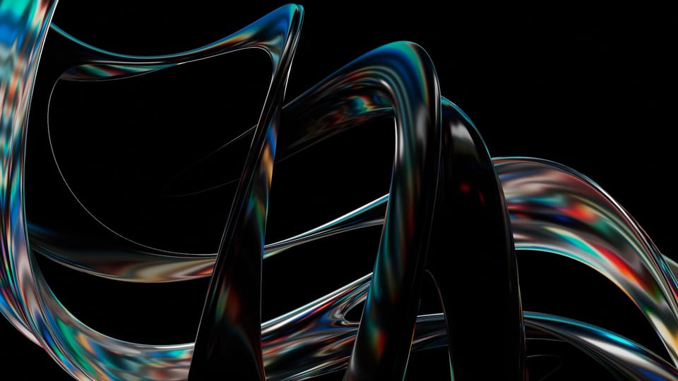 an abstract photograph of a black background