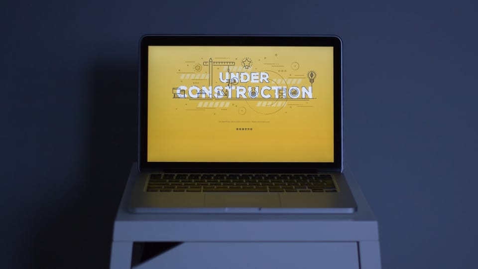 black and silver laptop computer